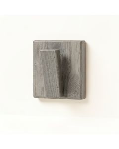 Alder Bridge Wall-Mounted Robe Hook - Gray (synthetic illustration; no displayed measurements)