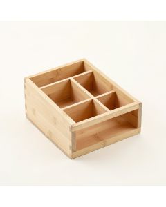 Brook Bend Empty Coffee-Station Organizer - Beige (synthetic illustration; no displayed measurements)