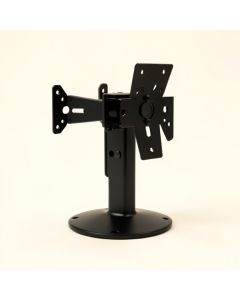 Black Multi Screen Desktop Mount Holds Up To 14.3 Lbs (synthetic illustration; no displayed measurements)