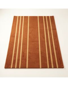 Clay Crest Rectangular Area Rug - Terracotta (synthetic illustration; no displayed measurements)