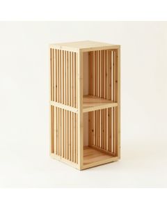 Maple Bluff Narrow Cubby Tower - Beige (synthetic illustration; no displayed measurements)