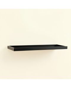 Holly Bend Wall-Mounted Shelf - Black (synthetic illustration; no displayed measurements)