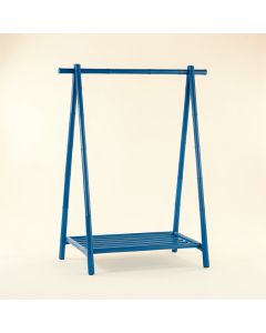 Olive Arc Empty Garment Rack - Blue (synthetic illustration; no displayed measurements)