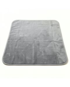 Reed Arc Bath Mat - Gray (synthetic illustration; no displayed measurements)
