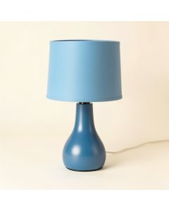 Aitkin 28 '' Blue Table Lamp Set With Usb (synthetic illustration; no displayed measurements)