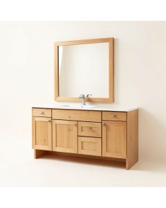 Sheffield 72 '' Double Bathroom Vanity Set (synthetic illustration; no displayed measurements)