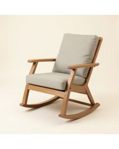 Garrett Rocking Chair With Cushion (synthetic illustration; no displayed measurements)