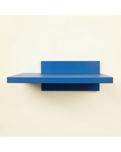 Oak Branch Wall-Mounted Shelf - Blue (synthetic illustration; no displayed measurements)