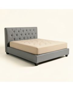 Somwya Tufted Upholstered Low Profile Standard Bed (synthetic illustration; no displayed measurements)