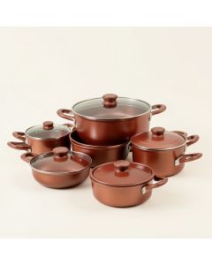 Gotham Steel Original Copper 20 Pieces Ceramic Non Stick Cookware Set With Bakeware (synthetic illustration; no displayed measurements)