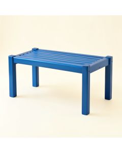 Alder Brook Indoor Bench - Blue (synthetic illustration; no displayed measurements)