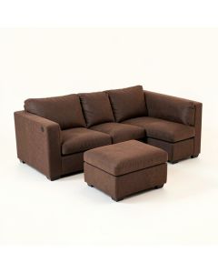 Gunlogh 80 '' Wide Reversible Sofa & Chaise With Ottoman (synthetic illustration; no displayed measurements)