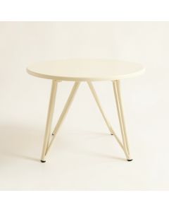 Cedar Crossing Patio Table - Ivory (synthetic illustration; no displayed measurements)