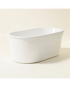 Hannah 67 '' X 32 '' Freestanding Soaking Bathtub (synthetic illustration; no displayed measurements)