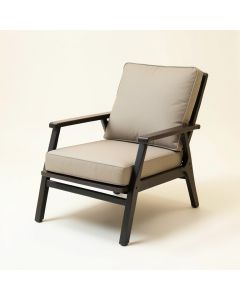Sawyer Recliner Patio Chair With Cushion (synthetic illustration; no displayed measurements)