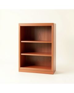 Stone Crest Freestanding Bookcase - Terracotta (synthetic illustration; no displayed measurements)