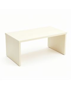 Olive Dale Desktop Monitor Riser - Ivory (synthetic illustration; no displayed measurements)