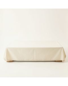 River Bridge Flat Bed Sheet - Cream (synthetic illustration; no displayed measurements)