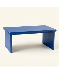 Stone Bridge Desktop Monitor Riser - Blue (synthetic illustration; no displayed measurements)