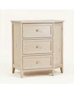 Cotton Candy 3 Drawer Combo Dresser With Cubbies (synthetic illustration; no displayed measurements)