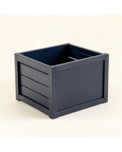 Slate Dell Empty Furniture-Style Litter Enclosure - Navy (synthetic illustration; no displayed measurements)