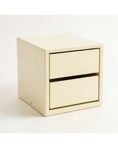 Maple Branch Small-Parts Storage Drawer Cabinet - Cream (synthetic illustration; no displayed measurements)