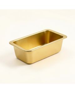 Home Basic Aurelia Non-Stick 11 ” X 3 ” Carbon Steel Loaf Pan , Gold (synthetic illustration; no displayed measurements)