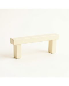 Harbor Arc Cabinet Handle Without Packaging - Ivory (synthetic illustration; no displayed measurements)