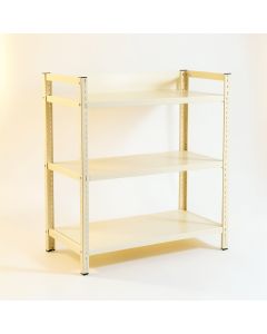 Ridge Dell Desktop Shelving Unit - Cream (synthetic illustration; no displayed measurements)