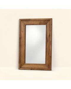 Rosenda Rustic Beveled Accent Mirror (synthetic illustration; no displayed measurements)