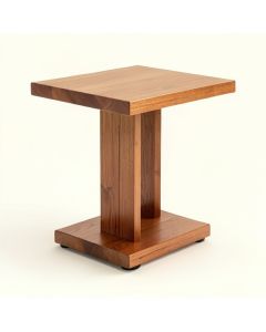 Thaddeus Solid Wood End Table (synthetic illustration; no displayed measurements)