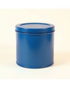 Fern Branch Storage Canister With Lid - Blue (synthetic illustration; no displayed measurements)