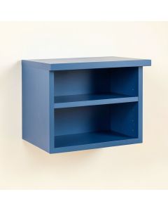 Ash Bluff Wall-Mounted Shelf - Blue (synthetic illustration; no displayed measurements)