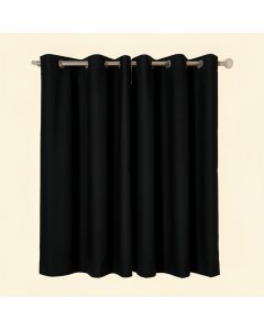 Aubigny Solid Color Blackout Thermal Grommet Single Curtain Panel (synthetic illustration; no displayed measurements)