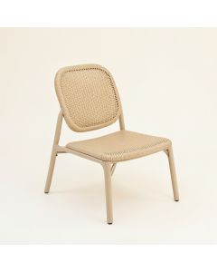 Dawn Bridge Outdoor Lounge Chair - Beige (synthetic illustration; no displayed measurements)