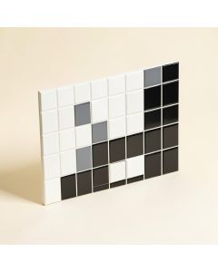 Beacon 8 '' X 8 '' Porcelain Grid Mosaic Wall & Floor Tile (synthetic illustration; no displayed measurements)