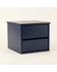 Juniper Arc Small-Parts Storage Drawer Cabinet (synthetic illustration; no displayed measurements)
