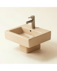 Archer Vitreous China Rectangular Undermount Bathroom Sink With Overflow (synthetic illustration; no displayed measurements)