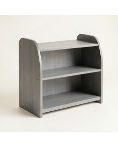 Linden Crossing Desktop Shelving Unit - Gray (synthetic illustration; no displayed measurements)