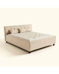 Petersfield Tufted Upholstered Low Profile Platform Bed (synthetic illustration; no displayed measurements)