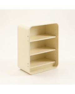 Linden Branch Empty Mug-Storage Cabinet Insert - Ivory (synthetic illustration; no displayed measurements)
