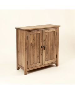 Charleville Rustic Wood 2 Door Accent Cabinet (synthetic illustration; no displayed measurements)
