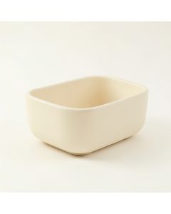 Juniper Branch Empty Railing Planter With Integral Brackets - Cream (synthetic illustration; no displayed measurements)