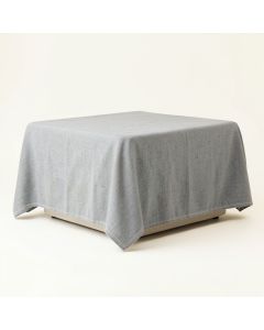 Bay Dell Flat Bed Sheet - Gray (synthetic illustration; no displayed measurements)