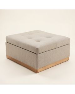Camas Tufted Storage Ottoman (synthetic illustration; no displayed measurements)