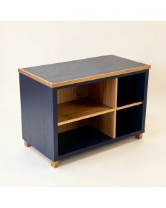 Aspen Bluff Empty Countertop Canister Rack - Navy (synthetic illustration; no displayed measurements)