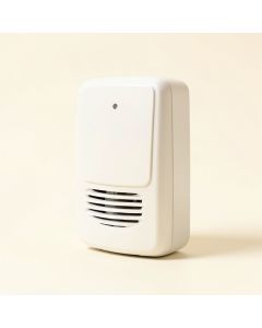 Photoelectric Smoke And Carbon Monoxide Alarm (synthetic illustration; no displayed measurements)