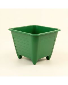 Ridge Bend Empty Raised Planter - Green (synthetic illustration; no displayed measurements)