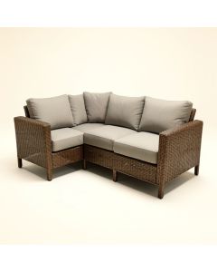 Dudziak Patio Sectional With Cushions (synthetic illustration; no displayed measurements)