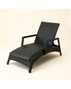 Heath Arc Outdoor Lounge Chair (synthetic illustration; no displayed measurements)
